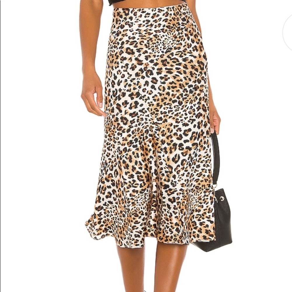Majorelle Kara skirt - leopard size small